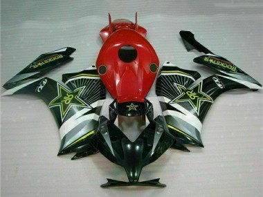 2012-2016 Honda CBR1000RR Motorcycle Fairings - Red Black White Silver Green Glossy Black Canada Websites