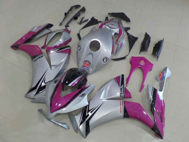 2012-2016 Honda CBR1000RR Motorcycle Fairings - Silver Pink Glossy Black Canada Websites