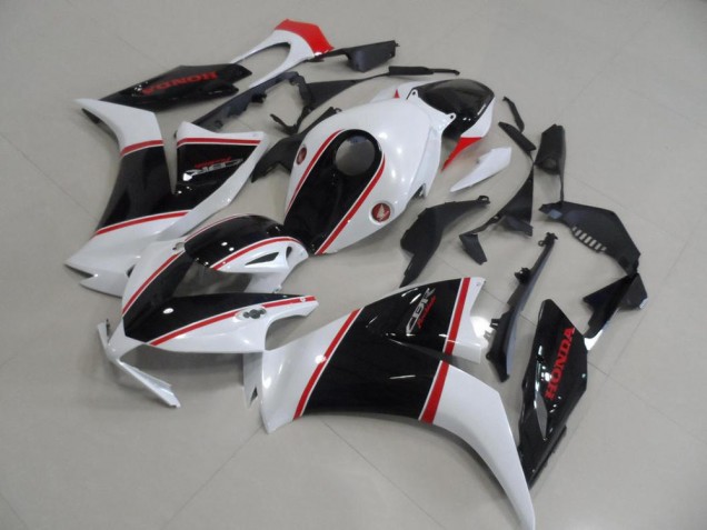 2012-2016 Honda CBR1000RR Motorcycle Fairing - White Red Glossy Black Stripe Canada Websites
