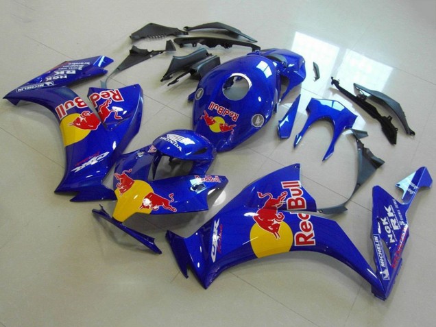 2012-2016 Honda CBR1000RR Motorcycle Fairings - Blue Yellow Red Bull Canada Websites