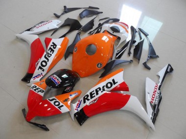 2012-2016 Honda CBR1000RR Motorcycle Fairing Kits - Orange White Red Glossy Black Repsol Canada Websites