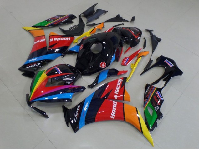 2012-2016 Honda CBR1000RR Motorcycle Fairings - Blue Red Yellow Green Glossy Black Rainbow Canada Websites