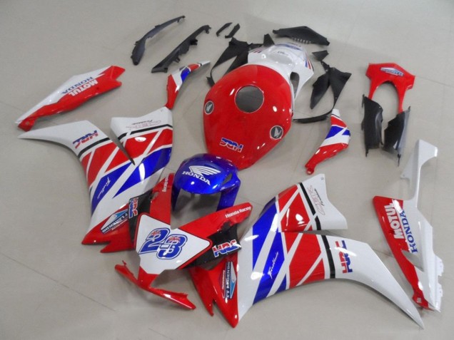 2012-2016 Honda CBR1000RR Motorcycle Fairings - White Red Blue HRC 23 Canada Websites