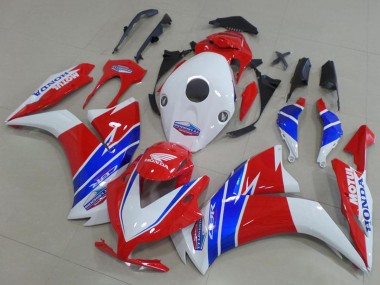 2012-2016 Honda CBR1000RR Motorcycle Fairings - White Red Blue TT Legends Canada Websites
