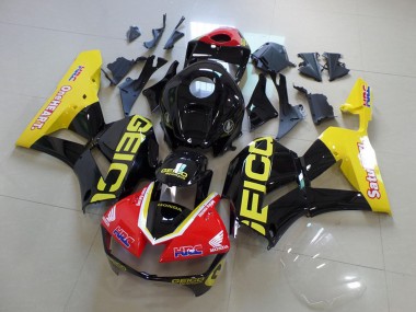 2013-2023 Honda CBR600RR Motorcycle Fairings - Yellow Red Glossy Black Geico Canada Websites