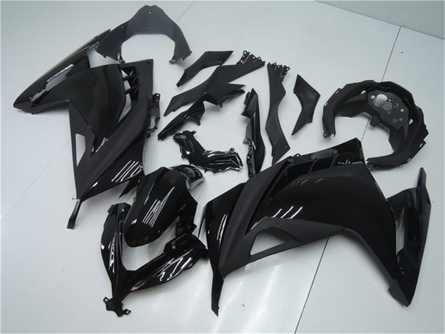 2013-2024 Kawasaki Ninja 300 EX300R Motorcycle Fairings - Glossy Black Matte Black Canada Websites
