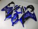 2013-2024 Kawasaki Ninja 300 EX300R Motorcycle Fairings - Blue Black White Flame Canada Websites