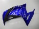 2013-2024 Kawasaki Ninja 300 EX300R Motorcycle Fairings - Blue Black White Flame Canada Websites
