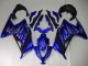 2013-2024 Kawasaki Ninja 300 EX300R Motorcycle Fairings - Blue Black White Flame Canada Websites