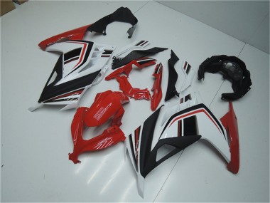 2013-2024 Kawasaki Ninja 300 EX300R Motorcycle Fairings - White Red Black Canada Websites