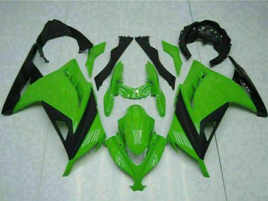 2013-2024 Kawasaki Ninja 300 EX300R Motorcycle Fairings - Green Black Canada Websites