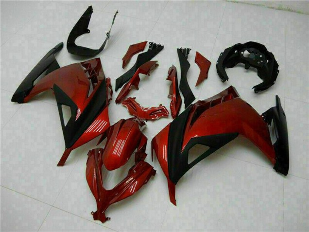 2013-2024 Kawasaki Ninja 300 EX300R Motorcycle Fairings - Red Black Canada Websites