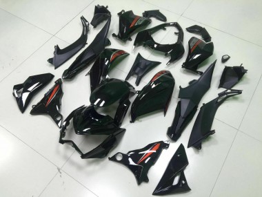 2013-2018 Kawasaki Z800 Motorcycle Fairings - Glossy Black Red Silver Canada Websites
