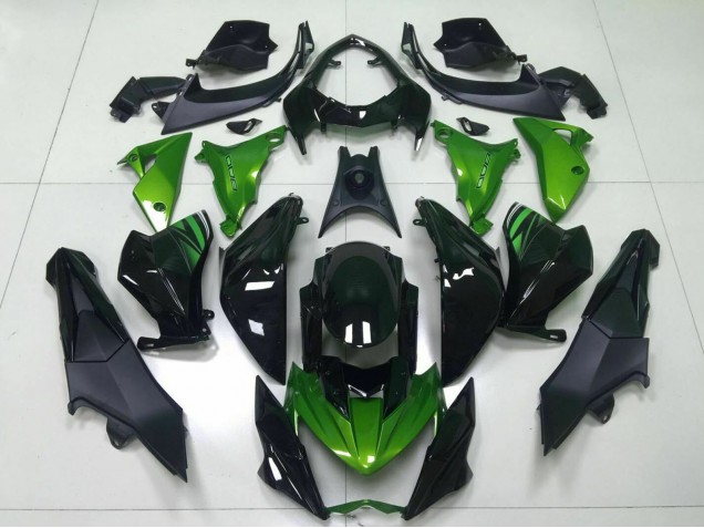 2013-2018 Kawasaki Z800 Motorcycle Fairing - Green Glossy Black Canada Websites