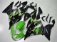2013-2018 Kawasaki ZX6R Motorcycle Fairings - Green Yellow Glossy Black Matte Black Canada Websites