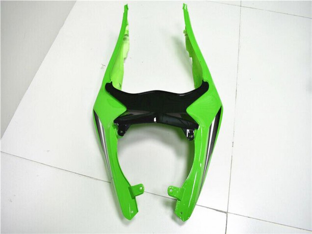 2013-2018 Kawasaki ZX6R Motorcycle Fairings - Green White Glossy Black Canada Websites