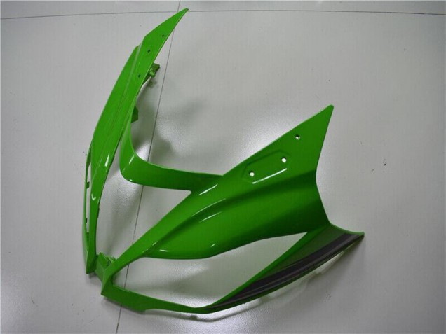2013-2018 Kawasaki ZX6R Bike Fairings - Green Glossy Black Canada Websites