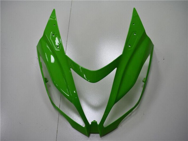 2013-2018 Kawasaki ZX6R Bike Fairings - Green Glossy Black Canada Websites