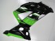 2013-2018 Kawasaki ZX6R Bike Fairings - Green Glossy Black Canada Websites