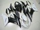2013-2018 Kawasaki ZX6R Abs Fairings - White Matte Black Canada Websites