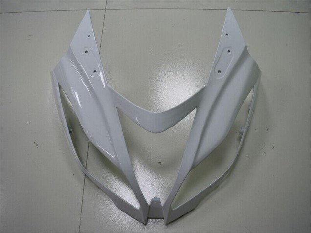 2013-2018 Kawasaki ZX6R Abs Fairings - White Matte Black Canada Websites