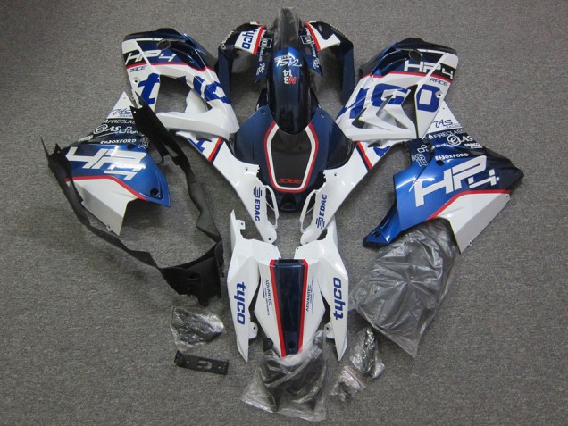 2015-2016 BMW S1000RR Motorcycle Fairings - White Red Blue HP Tyco Canada Websites