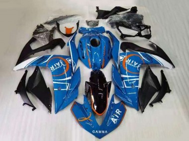 2015-2018 Yamaha YZF R3 Motorcycle Fairings - Blue White Black Orange Canada Websites