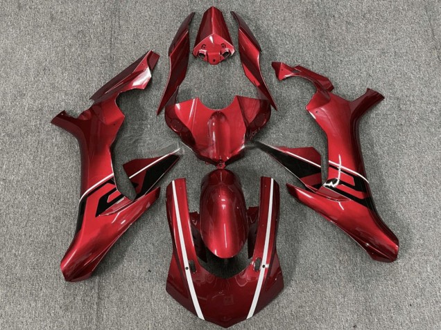 2015-2019 Yamaha YZF R1 Motorcycle Fairings - Red White Black Canada Websites