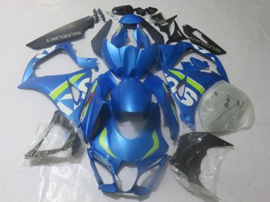 2017-2024 Suzuki GSXR 1000 Motorcycle Fairings - Blue Lime Green White Canada Websites