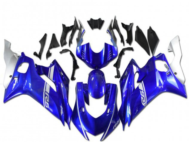 2017-2023 Yamaha YZF R6 Motorcycle Fairings - Blue Silver Canada Websites