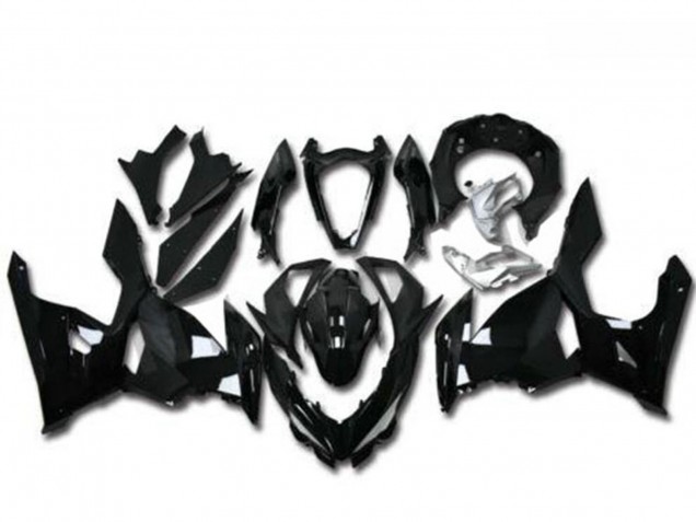 2018-2024 Kawasaki EX400 Motorcycle Fairings - Glossy Black Canada Websites