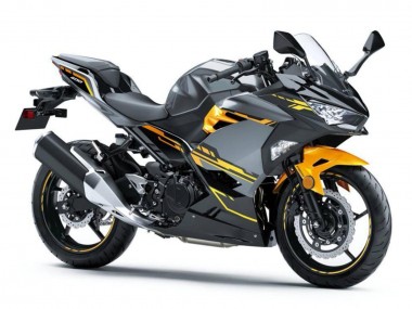 2018-2024 Kawasaki EX400 Motorcycle Fairings - Black Grey Orange Canada Websites