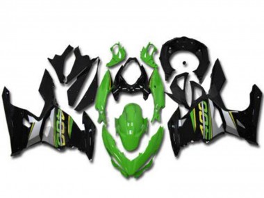 2018-2024 Kawasaki EX400 Motorcycle Fairings - Green Black Grey Canada Websites