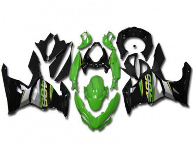 2018-2024 Kawasaki EX400 Motorcycle Fairings - Green Black Grey Canada Websites