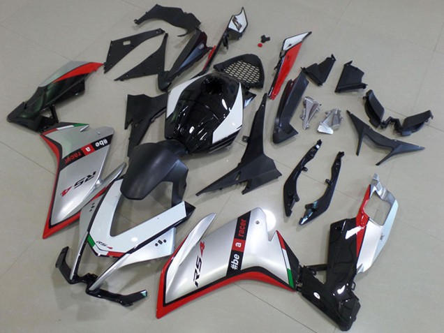 2012-2018 Aprilia RS4 50 125 Motorcycle Fairing - Silver Red Glossy Black Canada Websites