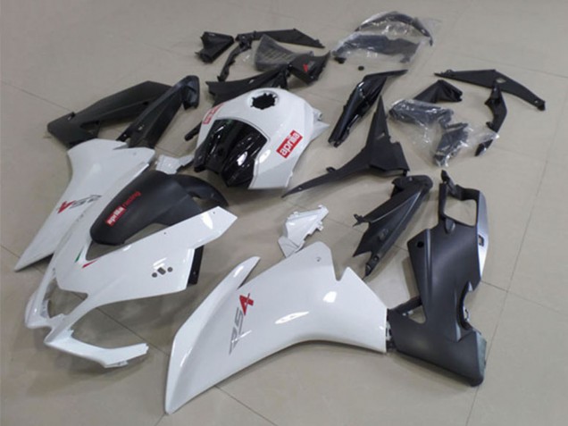 2012-2018 Aprilia RS4 50 125 Motorcycle Fairings - White Matte Black Canada Websites