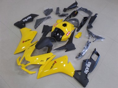 2012-2018 Aprilia RS4 50 125 Motorcycle Fairing - Yellow Matte Black Canada Websites