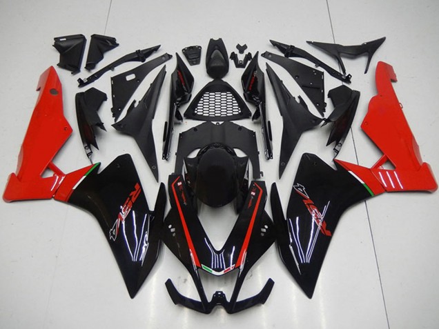 2009-2015 Aprilia RSV4 1000 Motorcycle Fairings - Black Red Canada Websites