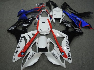 2009-2014 BMW S1000RR Motorcycle Fairings - White Red Blue Glossy Black Becker Carbon Canada Websites