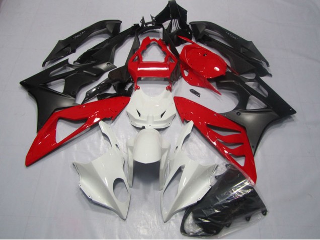 2009-2014 BMW S1000RR Abs Fairings - White Red Matte Black Canada Websites