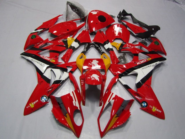 2009-2014 BMW S1000RR Motorcycle Fairings - Red White Black Canada Websites