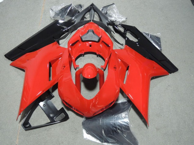 2007-2014 Ducati 1098 Motorcycle Fairings - Red Black Canada Websites