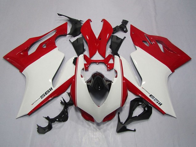 2011-2014 Ducati 1199 Motorcycle Fairings - White Red Black Canada Websites