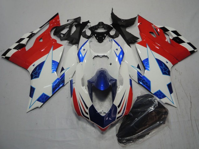 2011-2014 Ducati 1199 Motorcycle Fairings - White Blue Red Black Canada Websites