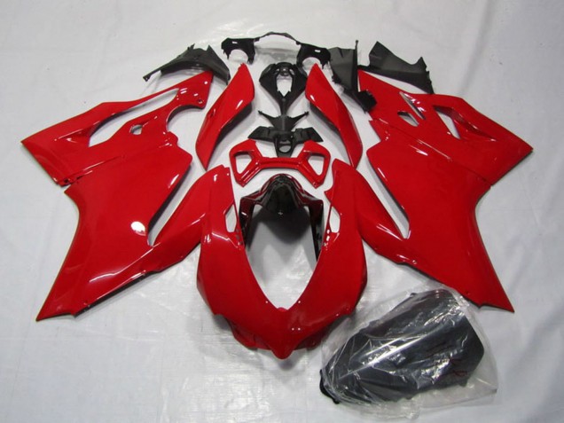 2011-2014 Ducati 1199 Motorcycle Fairings Kits - Red Canada Websites