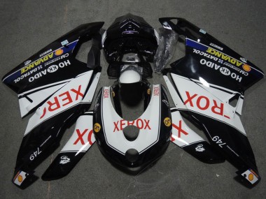 2005-2006 Ducati 749 Motorcycle Fairings - White Glossy Black Red Xerox Canada Websites