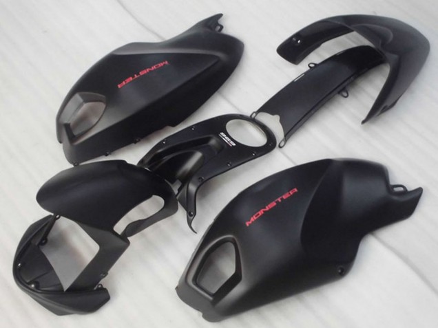 2008-2012 Ducati Monster 696 Motorcycle Fairing - Matte Black Canada Websites