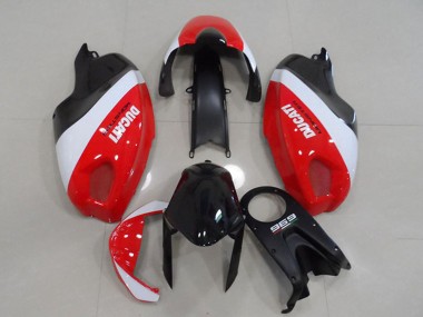 2008-2012 Ducati Monster 696 Motorcycle Fairings - White Red Black Monster Canada Websites