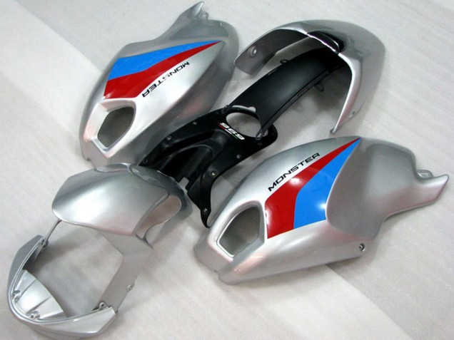 2008-2012 Ducati Monster 696 Motorcycle Fairings - Silver Blue Red Canada Websites