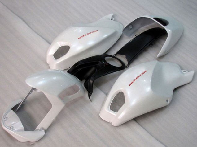 2008-2012 Ducati Monster 696 Motorcycle Fairings - White Canada Websites